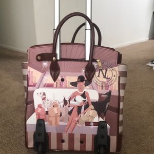 Nicole Lee wheeled travel/work bag